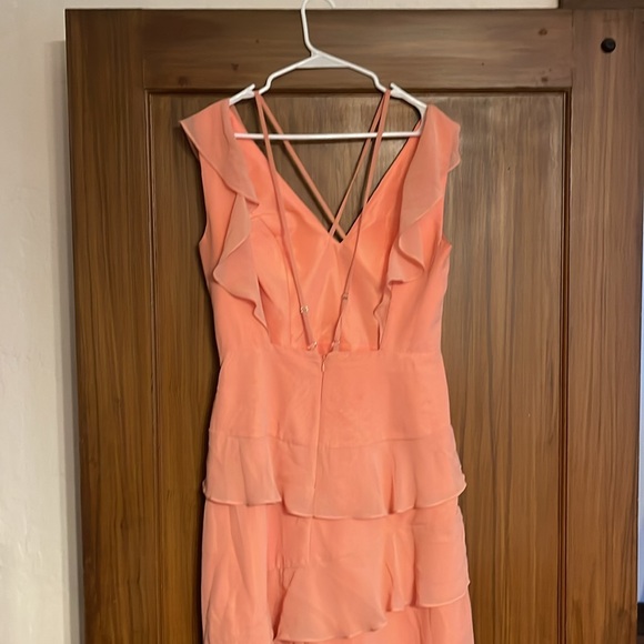 Peach pink AW Bridal dress - Picture 2 of 5